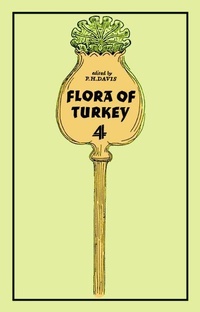 Enlarge image Cover: Flora of Turkey, Volume 4 - Edinburgh University Press