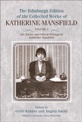 Cover: Poetry and Critical Writings of Katherine Mansfield - Edinburgh University Press