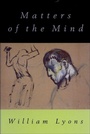 Cover: Matters of the Mind - Edinburgh University Press