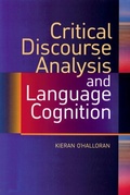 Cover: Critical Discourse Analysis and Language Cognition - Edinburgh University Press