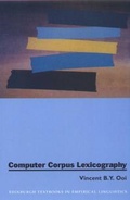 Cover: Computer Corpus Lexicography - Edinburgh University Press