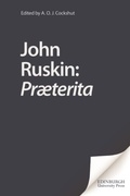 Cover: John Ruskin: Praeterita - Edinburgh University Press