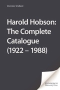 Cover: Harold Hobson: The Complete Catalogue - Edinburgh University Press