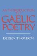 Cover: Introduction to Gaelic Poetry - Edinburgh University Press