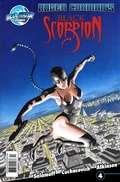 Cover: Black Scorpion #4 - TidalWave Productions