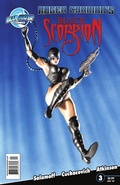 Cover: Black Scorpion #3 - TidalWave Productions