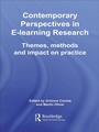 Cover: Contemporary Perspectives in E-Learning Research - Routledge