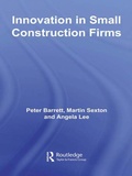 Cover: Innovation in Small Construction Firms - Routledge