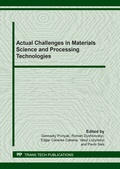 Cover: Actual Challenges in Materials Science and Processing Technologies - Trans Tech Publications Ltd