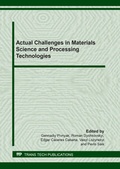 Cover: Actual Challenges in Materials Science and Processing Technologies - Trans Tech Publications Ltd