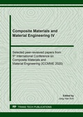 Cover: Composite Materials and Material Engineering IV - Trans Tech Publications Ltd