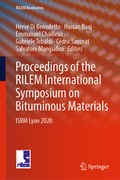 Cover: Proceedings of the RILEM International Symposium on Bituminous Materials - Springer