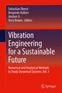 Cover: Vibration Engineering for a Sustainable Future - Springer
