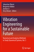 Cover: Vibration Engineering for a Sustainable Future - Springer