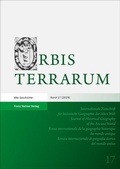 Cover: Orbis Terrarum 17 (2019) - Franz Steiner Verlag