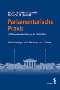 Abbildung von: Parlamentarische Praxis - Facultas