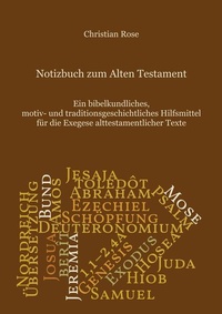 Enlarge image Cover: Notizbuch zum Alten Testament - BoD - Books on Demand