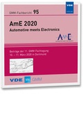 Cover: GMM-Fb. 95: AmE 2020 - VDE Verlag