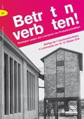 Cover: Betreten verboten - BeBra Wissenschaft