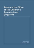 Cover: Review of the Office the Children's Commissioner (England) - TSO