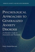 Cover: Psychological Approaches to Generalized Anxiety Disorder - Springer