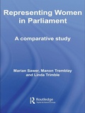 Cover: Representing Women in Parliament - Routledge