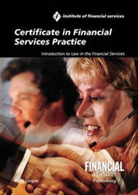 Enlarge image Cover: Introduction to Law in the Financial Services - Financial World Publishing