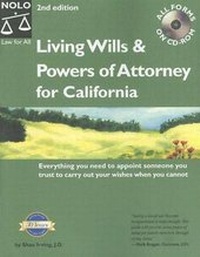 Abbildung von: Living Wills and Powers of Attorney for California - NOLO