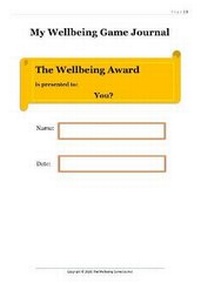 Enlarge image Cover: The Wellbeing Game Journal - Tanya Anderson