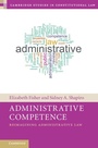 Cover: Administrative Competence - Cambridge University Press