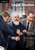 Cover: Cambridge Legal Studies Stage 6 Year 11 - Cambridge University Press
