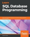 Cover: Learn SQL Database Programming - Packt Publishing