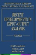 Cover: Recent Developments in Input-Output Analysis - Edward Elgar Publishing