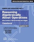 Cover: Reasoning Algebraically About Operations Casebook - National Council of Teachers of Mathematics