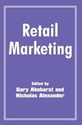 Cover: Retail Marketing - Routledge