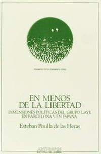 Abbildung von: En menos de la libertad - Anthropos Editorial
