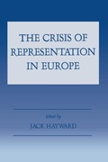 Cover: The Crisis of Representation in Europe - Routledge