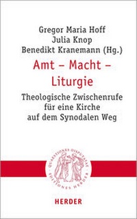 Cover of  Amt - Macht - Liturgie - Verlag Herder