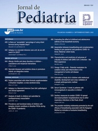 Abbildung von: Jornal de Pediatria - Elsevier