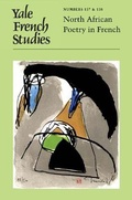 Cover: Yale French Studies, Number 137/138 - Yale University Press