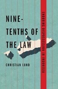 Cover: Nine-Tenths of the Law - Yale University Press