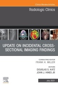 Cover: Update on Incidental Cross-sectional Imaging Findings, An Issue of Radiologic Clinics of North America, EBook - Elsevier