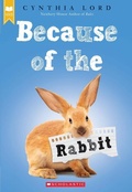 Cover: Because of the Rabbit - Scholastic US