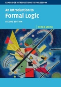 Cover: An Introduction to Formal Logic - Cambridge University Press
