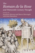 Cover: The 'Roman de la Rose' and Thirteenth-Century Thought - Cambridge University Press