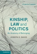 Cover: Kinship, Law and Politics - Cambridge University Press