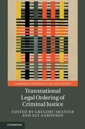 Cover: Transnational Legal Ordering of Criminal Justice - Cambridge University Press