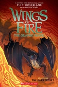 Cover: The Dark Secret (Wings of Fire Graphic Novel #4) - Scholastic US