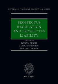 Abbildung von: Prospectus Regulation and Prospectus Liability - OUP eBook