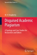 Cover: Disguised Academic Plagiarism - Springer